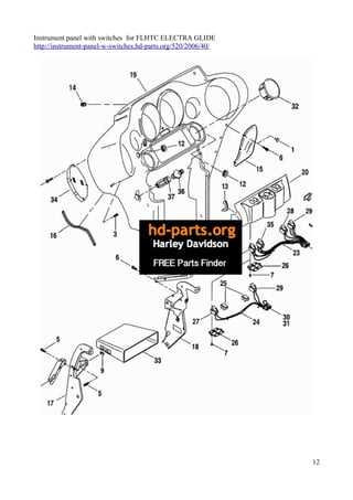 street glide parts diagram