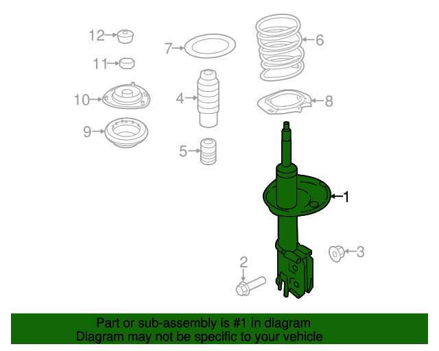 strut parts diagram