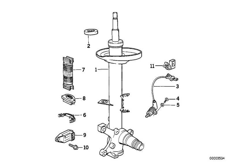 strut parts diagram