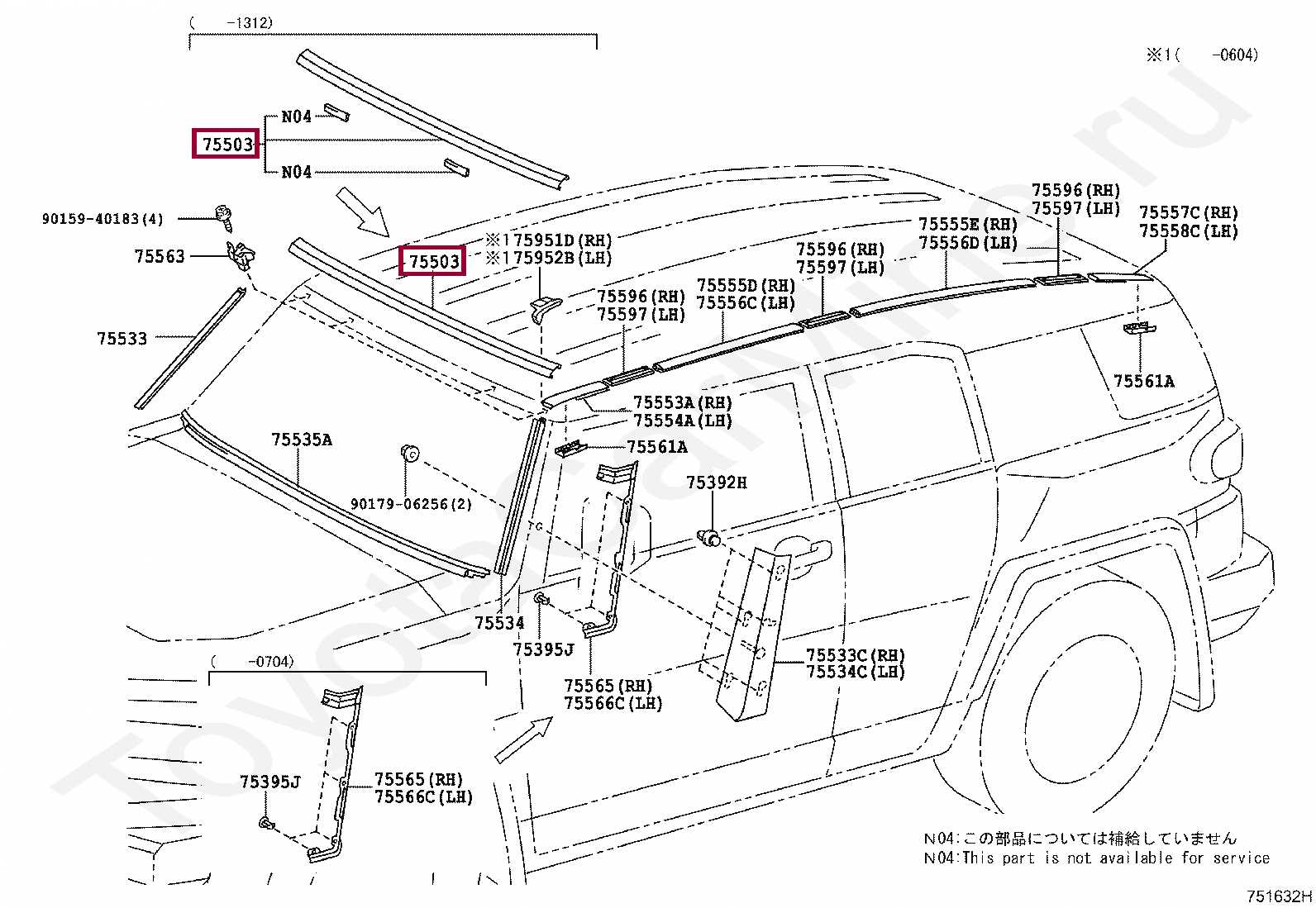 suv parts diagram