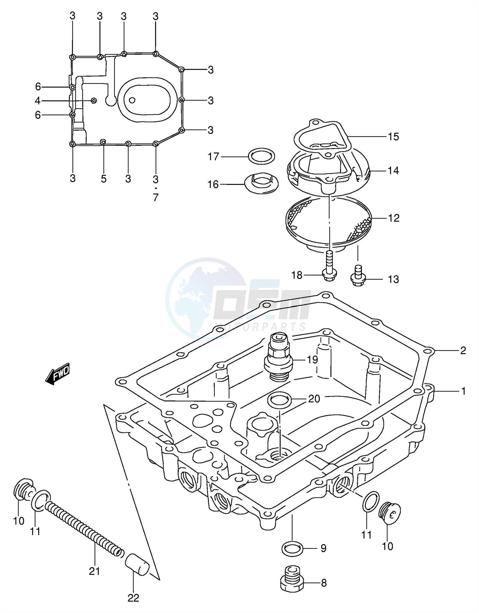 suzuki katana 600 parts diagram