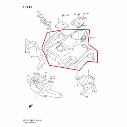 suzuki vinson 500 parts diagram