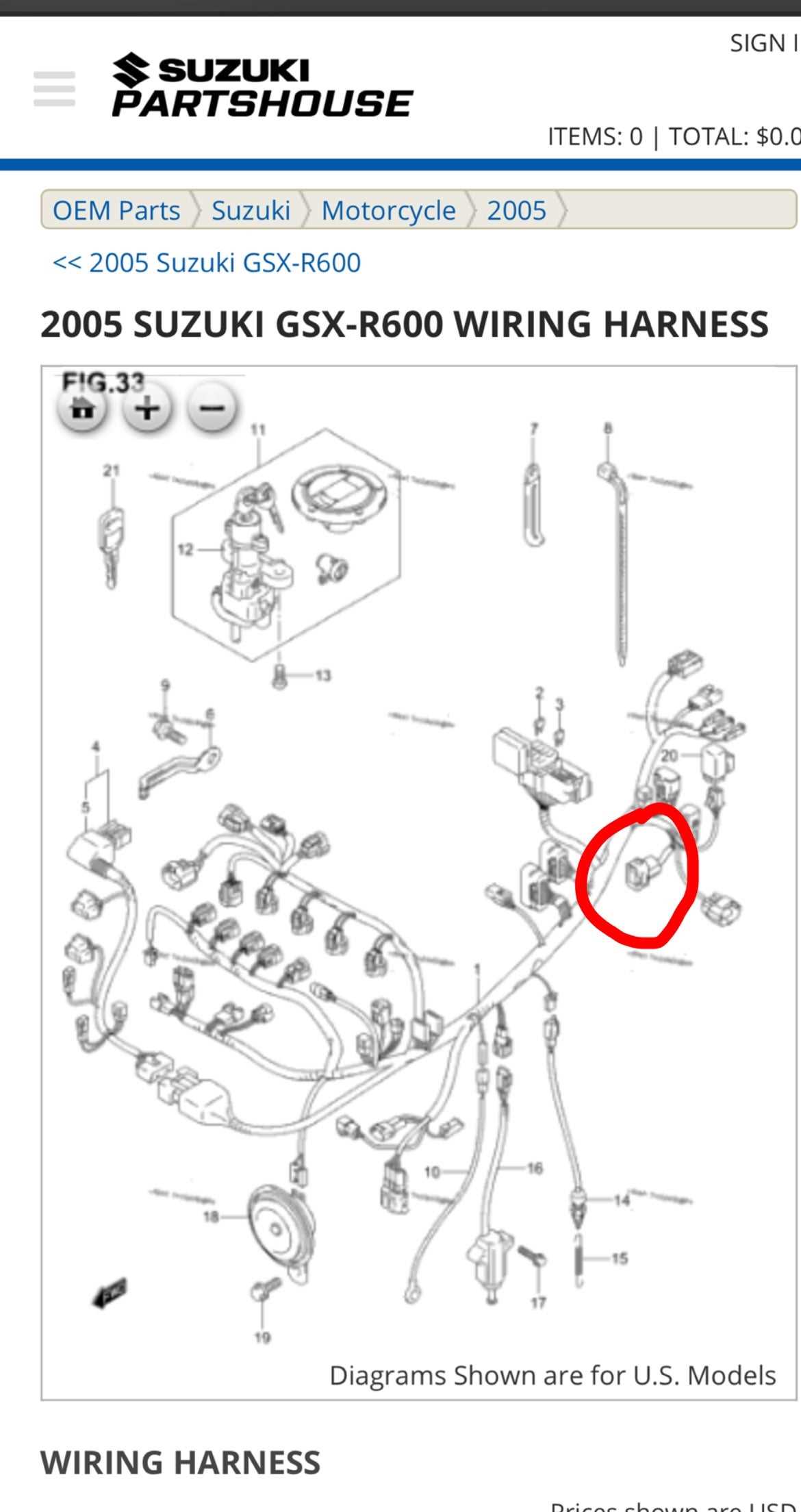 suzuki katana 600 parts diagram