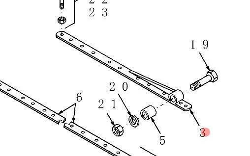 new holland 2300 header parts diagram