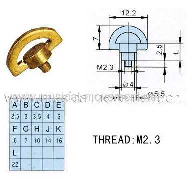 music box parts diagram