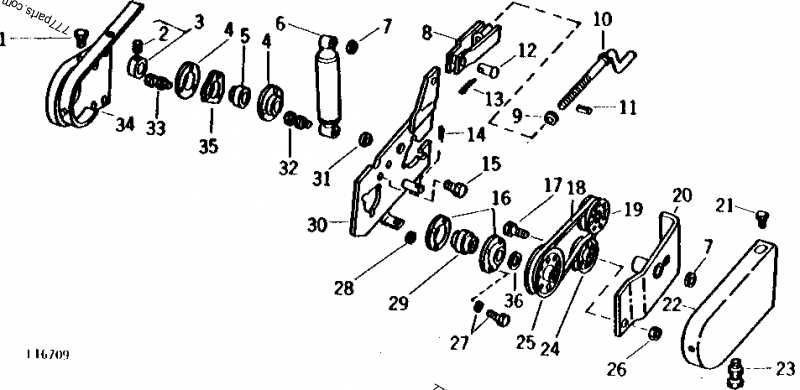 john deere 510 baler parts diagram