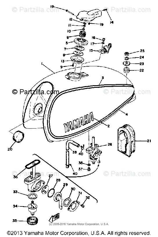 tank parts diagram