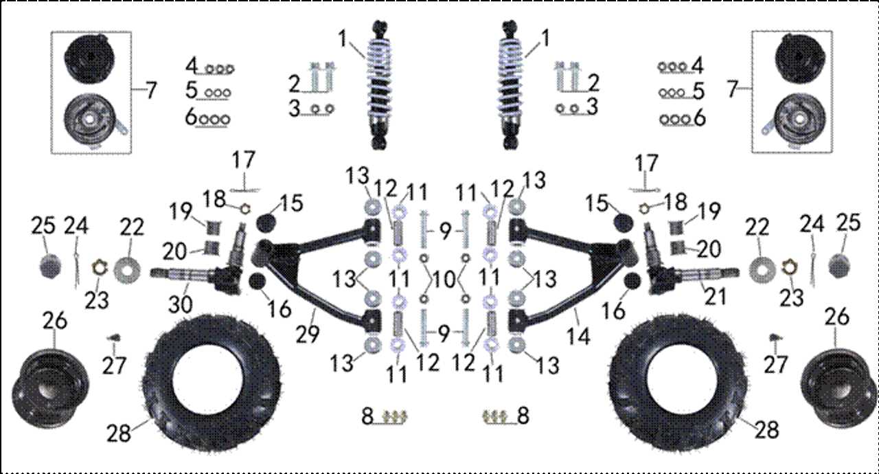 tao tao 110 parts diagram