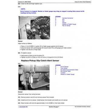 john deere 458 round baler parts diagram