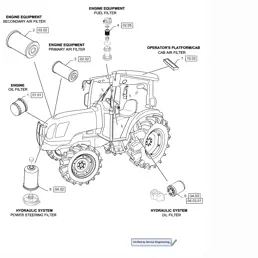 new holland tractor parts diagram