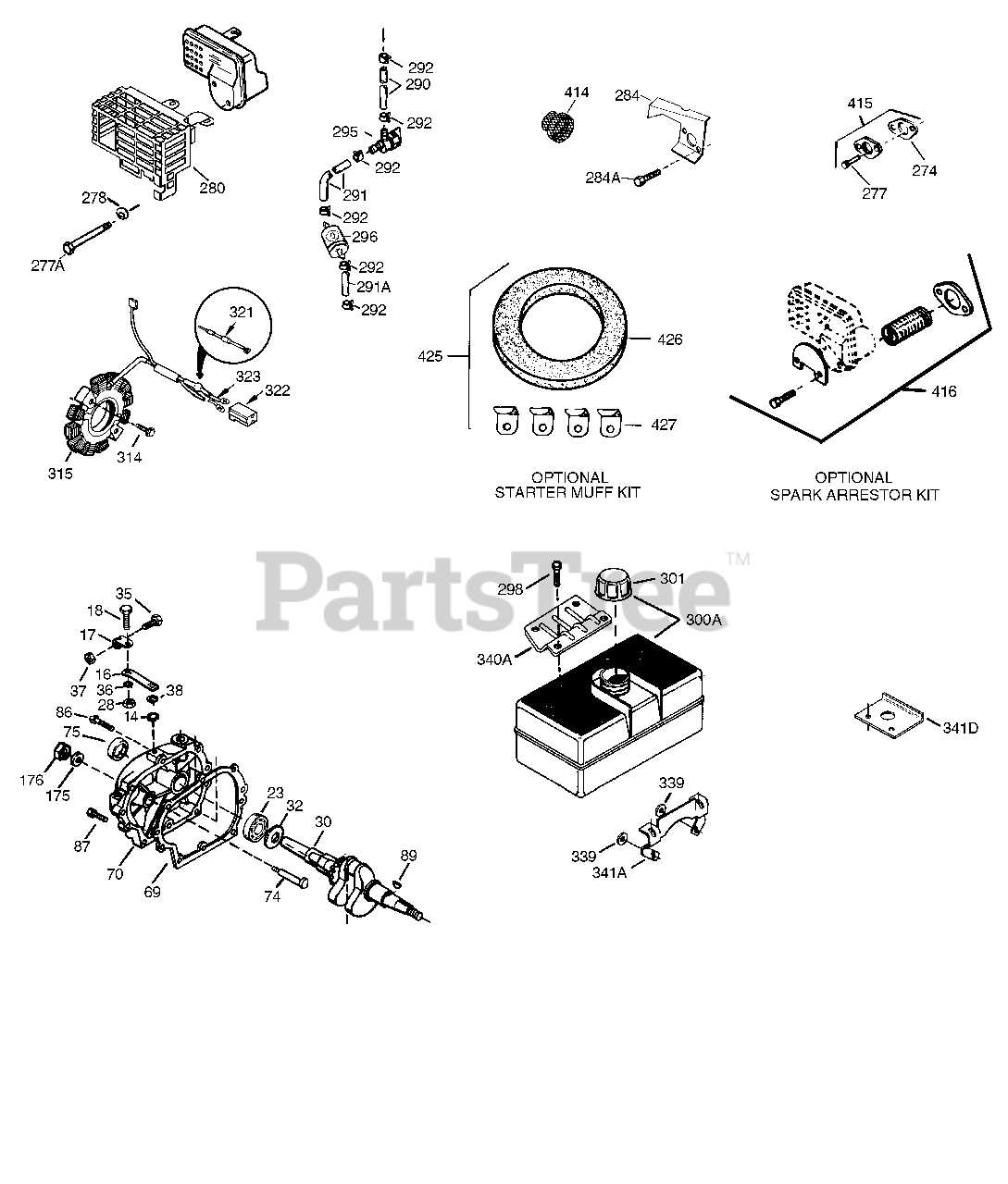 tecumseh carburetor parts diagram