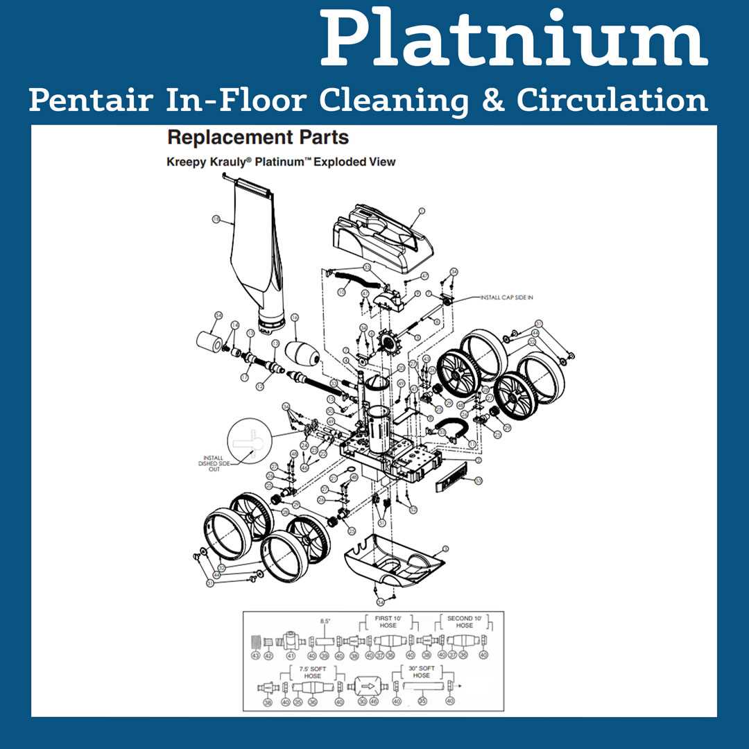 kreepy krauly parts diagram