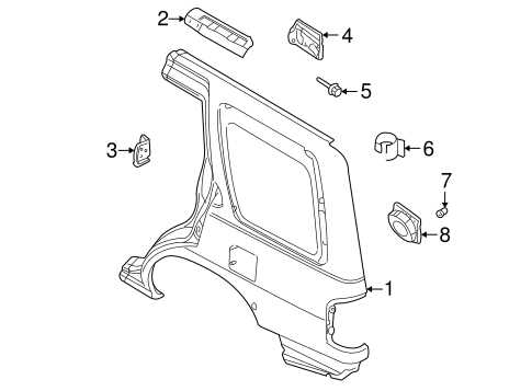 2002 nissan xterra parts diagram