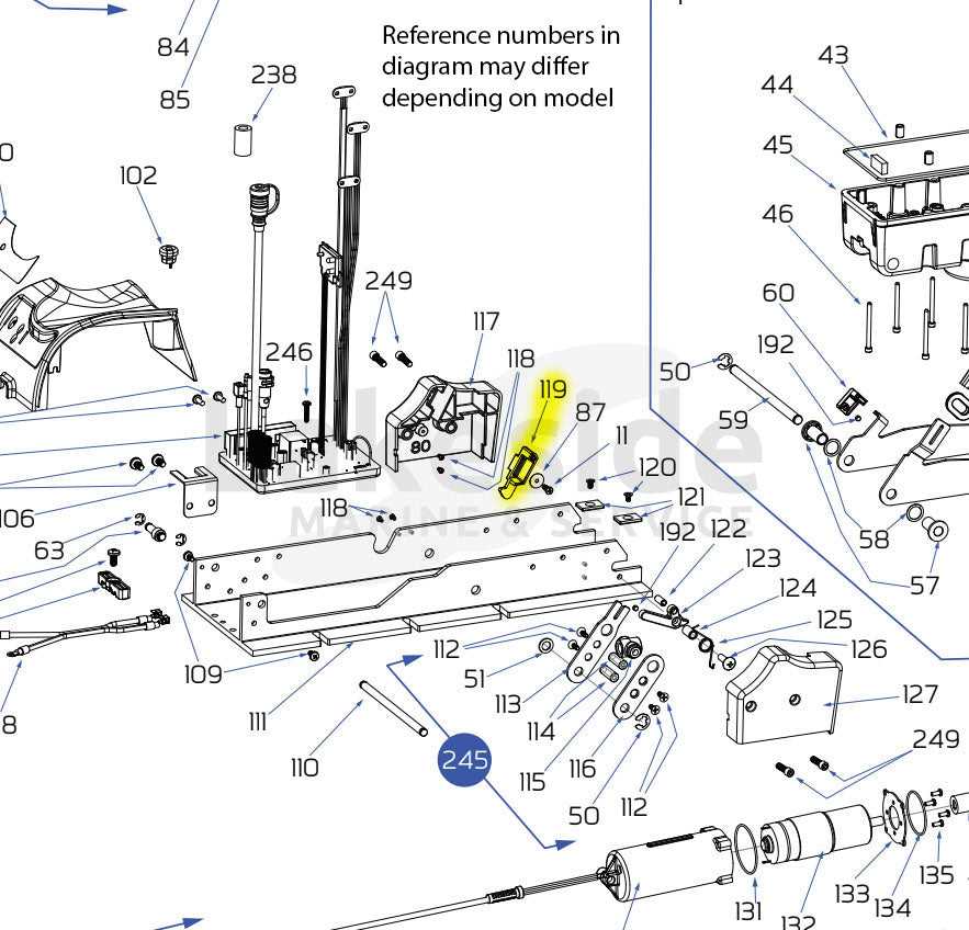 ulterra parts diagram