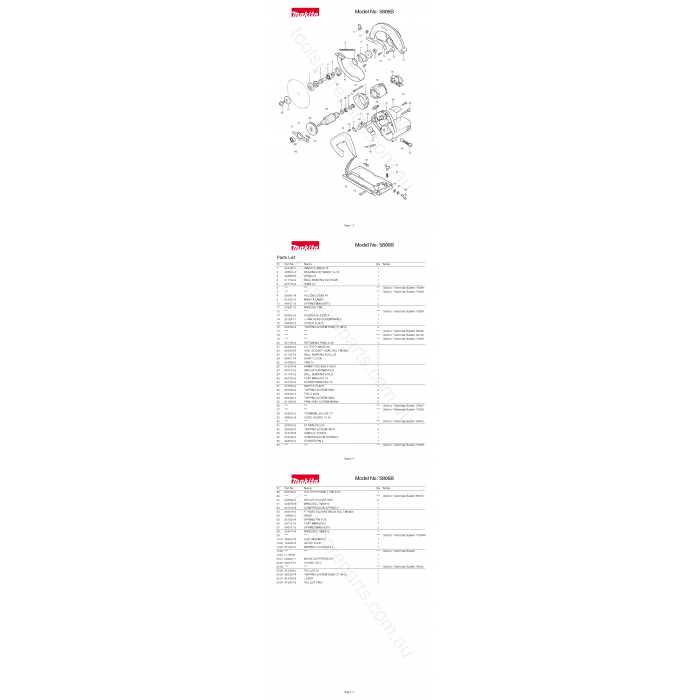 makita ls1013l parts diagram