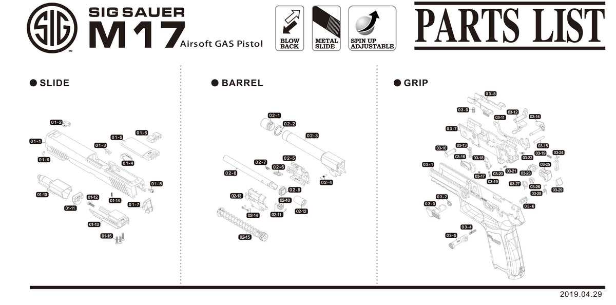 sig p320 parts diagram