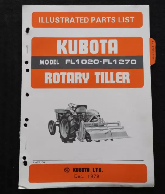 kubota tiller parts diagram