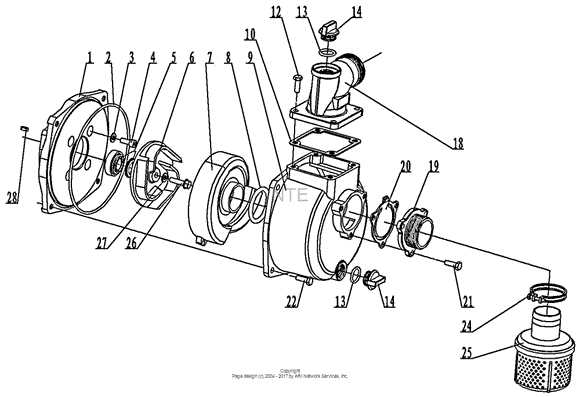 trash compactor parts diagram