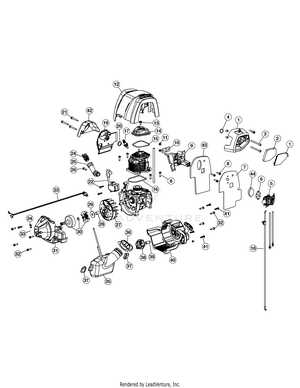 troy bilt trimmer parts diagram