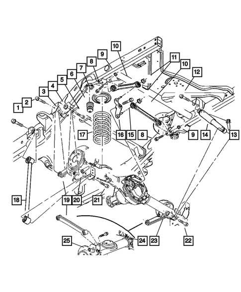 dodge durango parts diagram