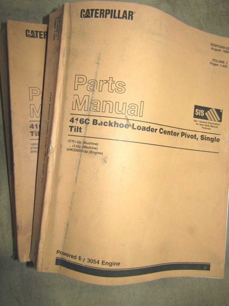 cat 416 backhoe parts diagram