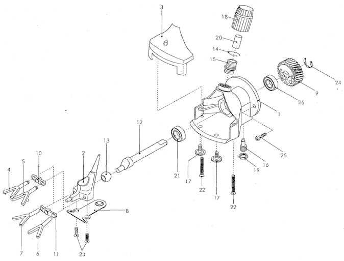 andis clipper parts diagram