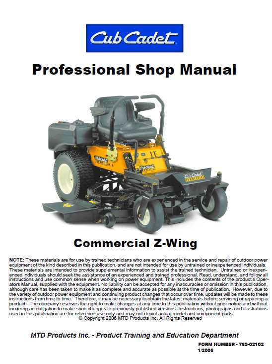 cub cadet z force 60 parts diagram