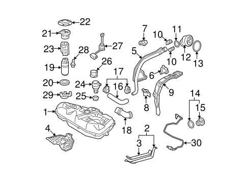 2004 toyota corolla parts diagram