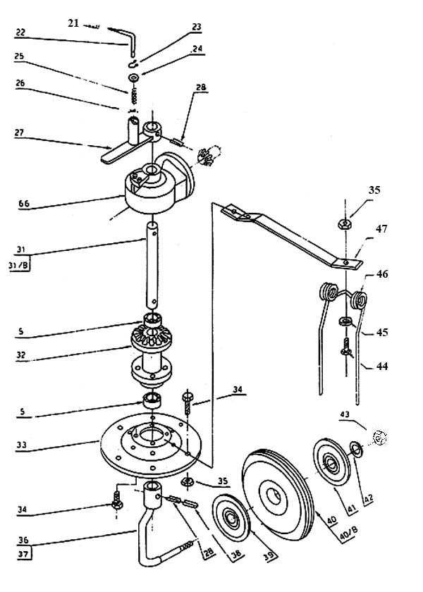 tonutti hay tedder parts diagram