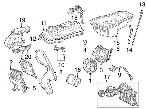 toyota camry 2001 parts diagram