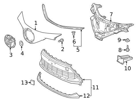 toyota chr parts diagram