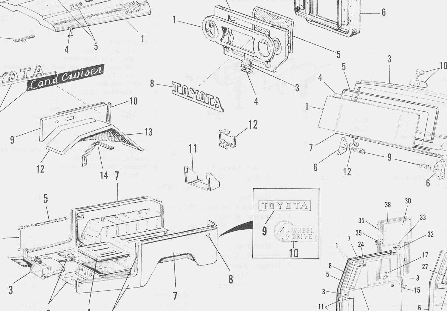 toyota part diagram