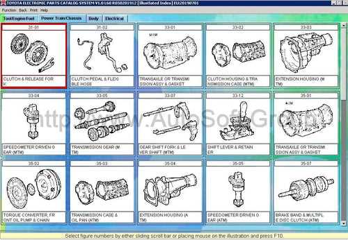 toyota parts diagram