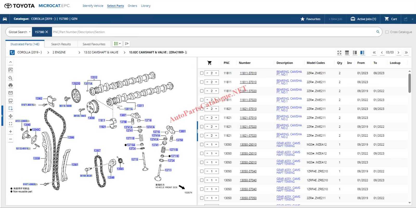 toyota parts diagram