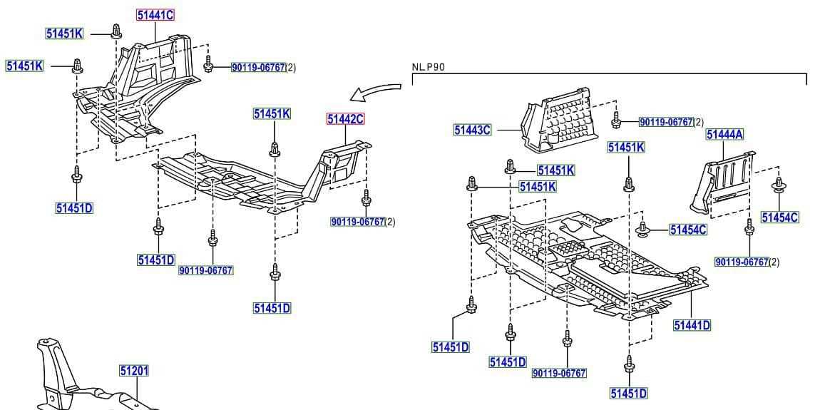 toyota parts diagrams