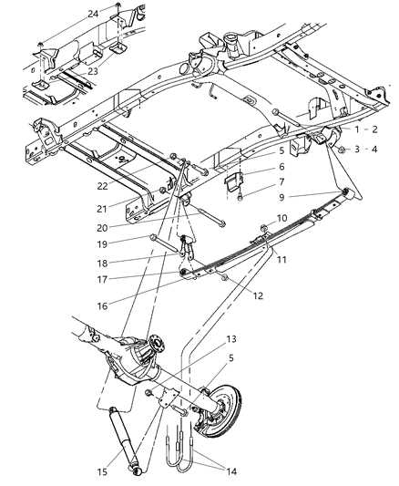 leaf spring parts diagram