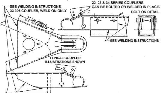 trailer coupler parts diagram