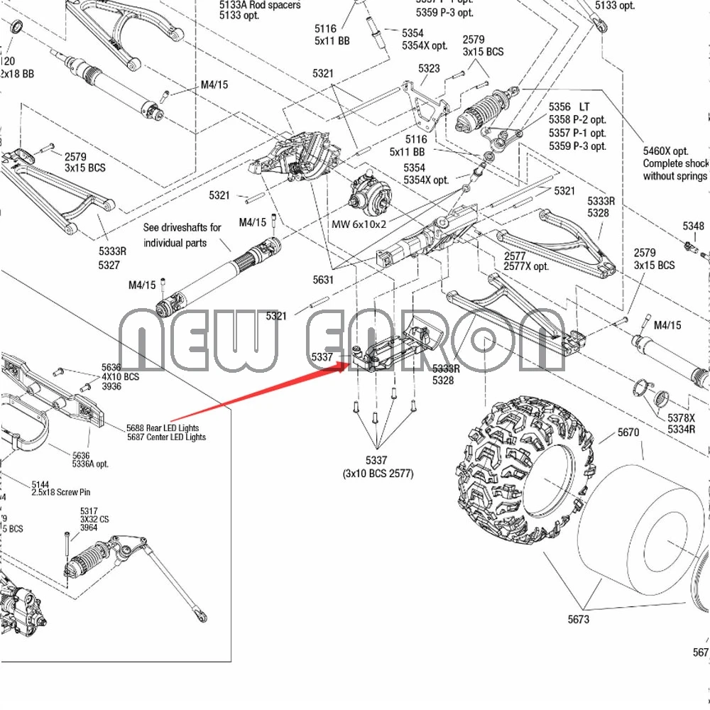 traxxas 3.3 parts diagram