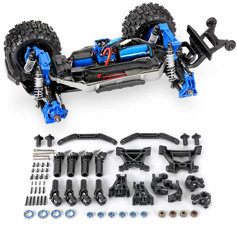 traxxas rustler 2wd parts diagram