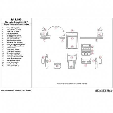 chevy cobalt parts diagram