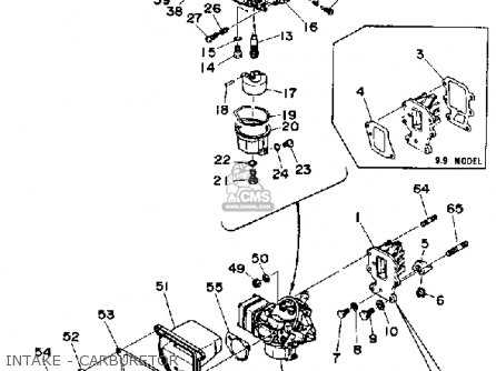 yamaha 9.9 outboard parts diagram