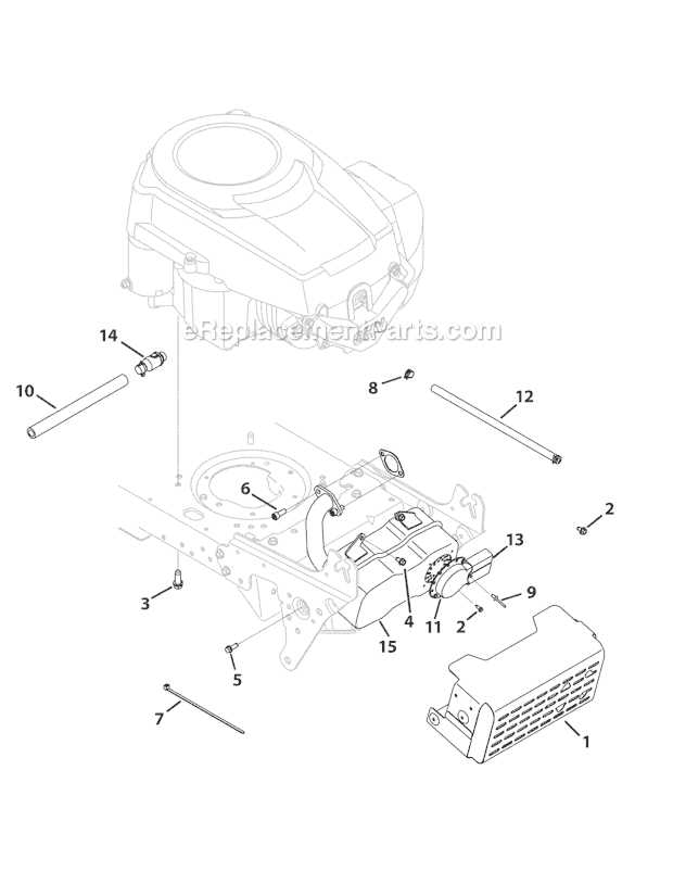 troy bilt 21 self propelled mower parts diagram