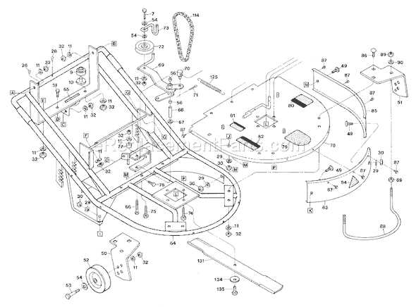 troy bilt pony parts diagram