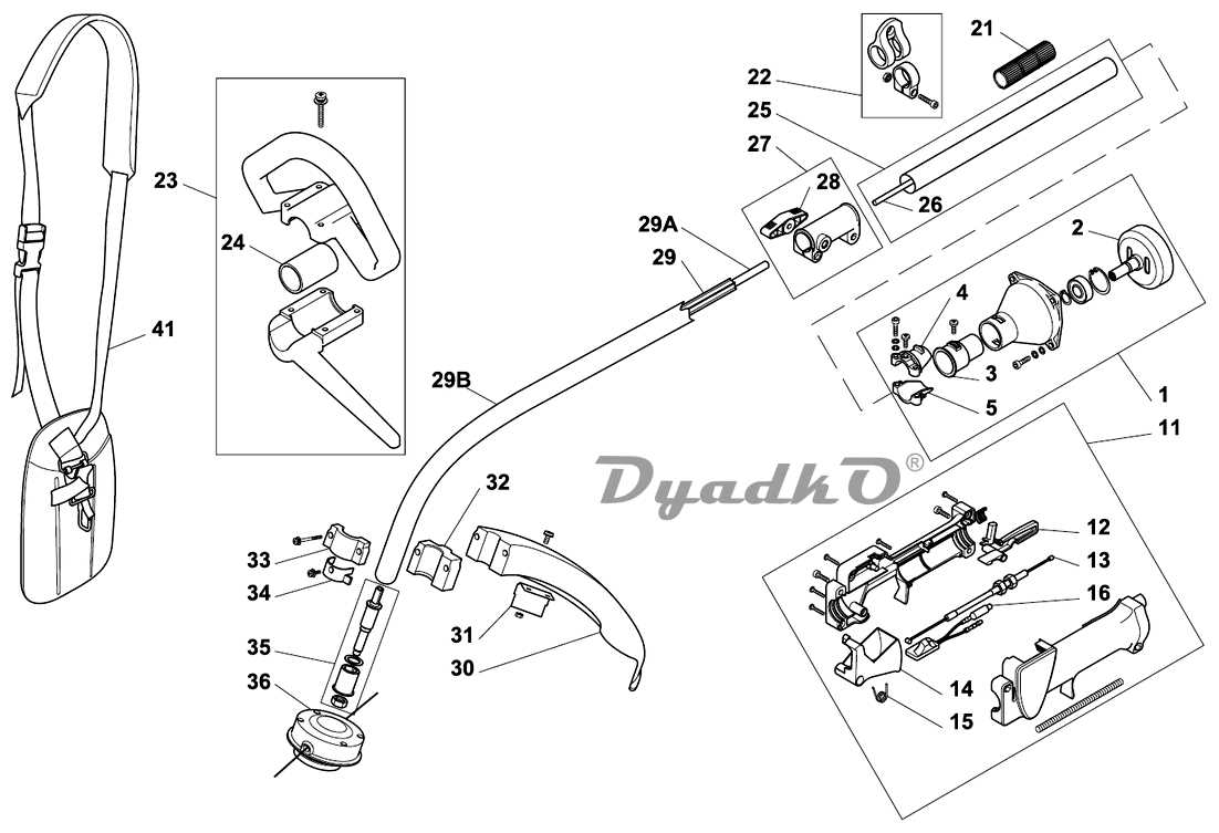 troy bilt weed eater parts diagram