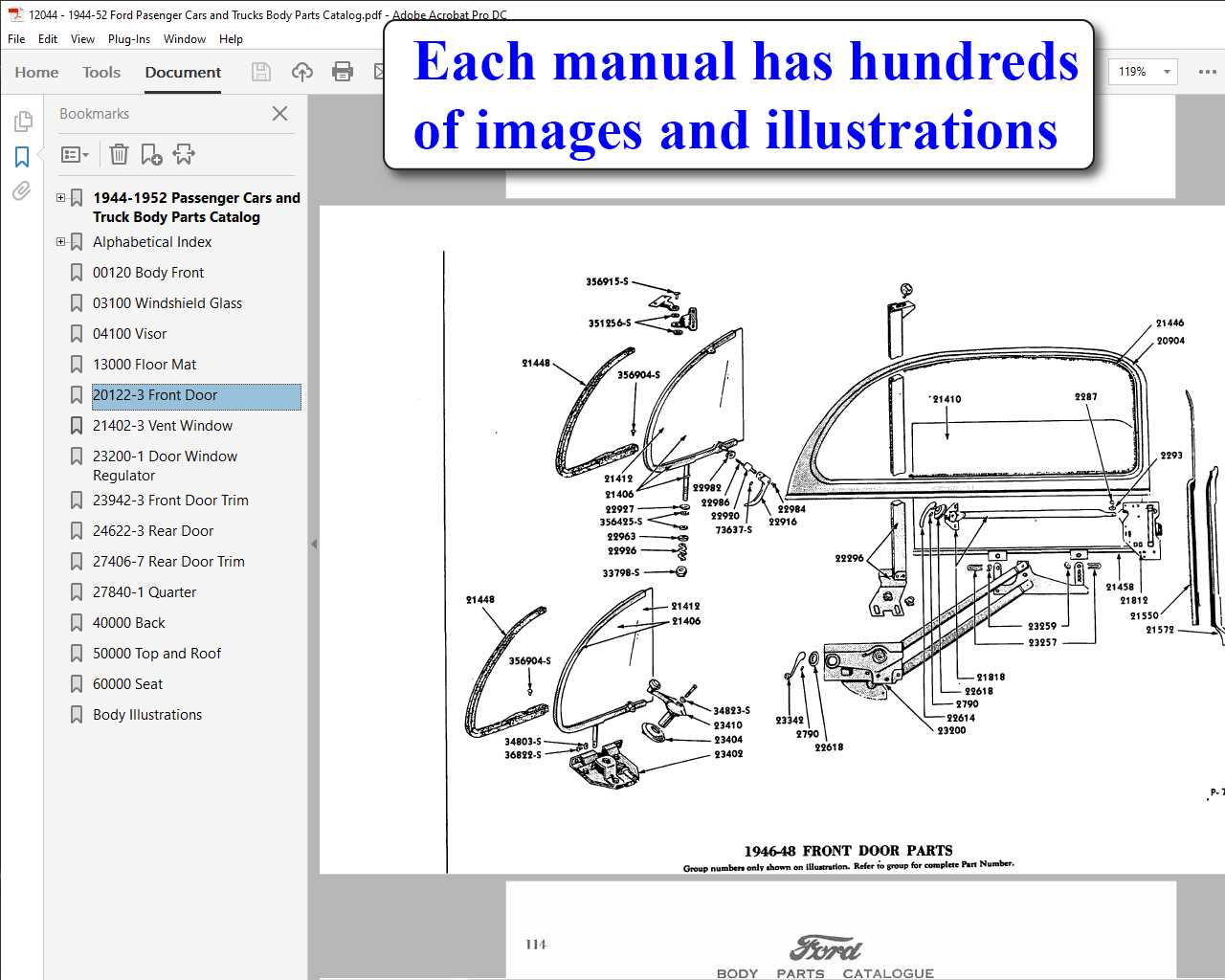 truck door parts diagram