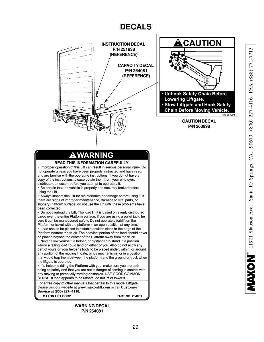 truck trailer parts diagram