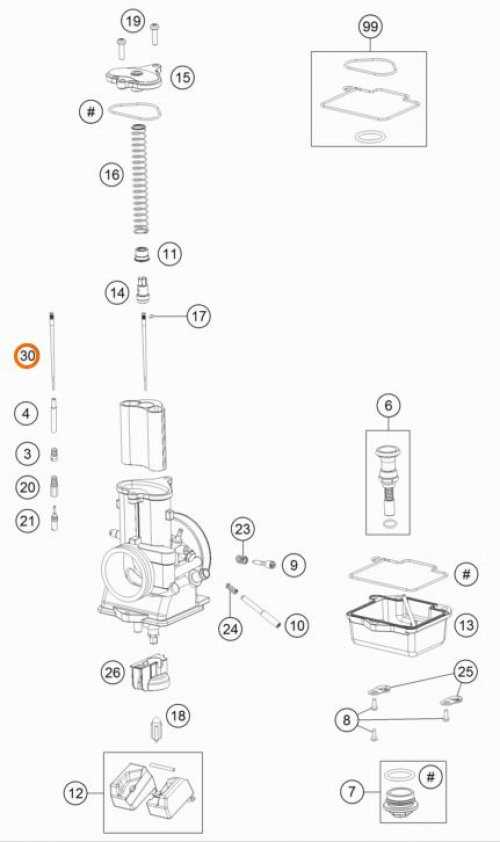 ktm oem parts diagram