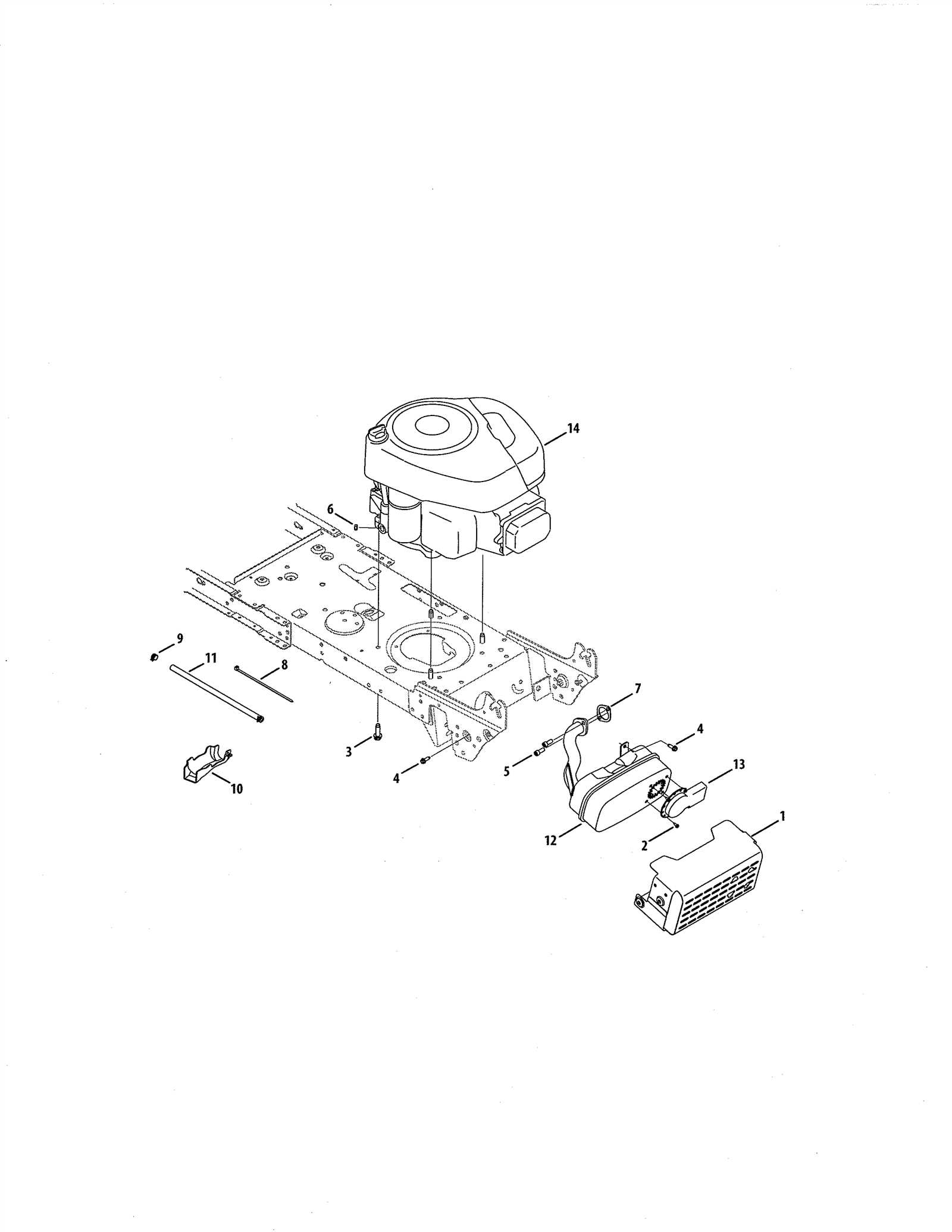 riding lawn mower engine parts diagram