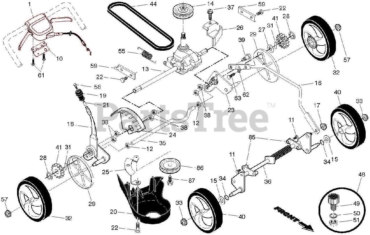 ariens lawn tractor parts diagram