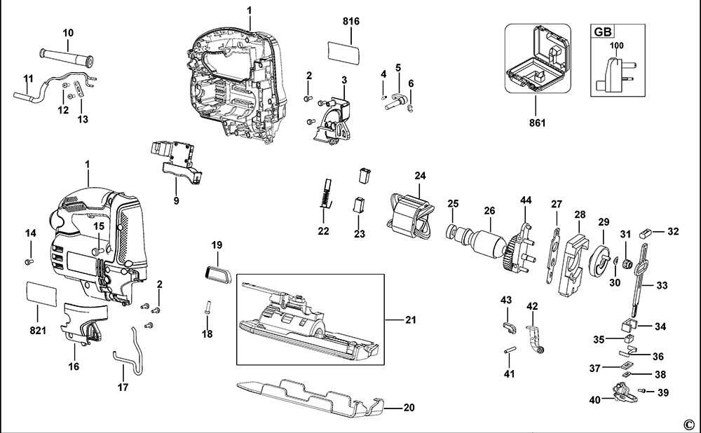 jigsaw parts diagram